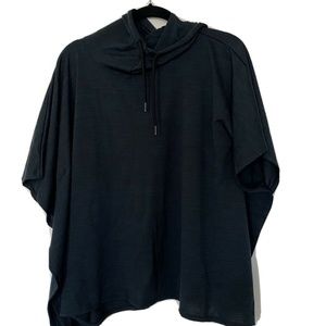 Gap Gapfit XS Poncho Hooded Gray Sweatshirt